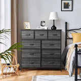 9 drawers, 6 large and 3 small, non-woven storage cabinets, cationic cloth surface non-woven 69134218