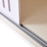 Furniture Style Cat TV Stand With Storage and Removable sliding door N843P254844C