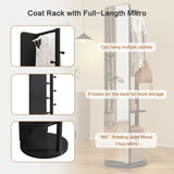 Full-body mirror, solid wood rubber wood glass, 68.8*19.6in Large mirror W2987P225480