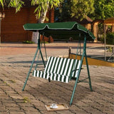 ZUN 2-Seat Patio Swing Chair with awning 75051106