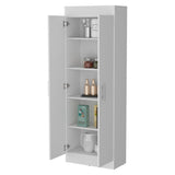 Dawson Pantry Cabinet with Sleek 5-Shelf Storage B128P176124
