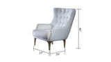 Modern Style Chair in Off White B009139098