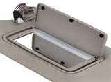 Beige Sun Visor w/ Light fit for Nissan Altima 13-18 96401-3TA2A Driver Side Left 48831845