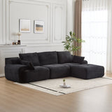 Modern Memory Foam Compressed Sofa,Large Sectional Couches for Living Room,Pet-Friendly Cloud 00806510