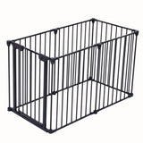 150" Adjustable Safety 6 Panels Play Yard Metal Doorways Fireplace Fence Christmas Tree Fence W206P150112