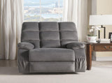 Grey Power Lift Recliner with Massage B062P215442