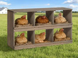 Nesting Boxes for Chickens, Wooden Chicken Nesting Box, Laying Eggs Nest Box for Chickens Hens 28714586