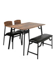 ZUN Modem 4 piece dining table set W515P247208