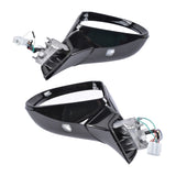 Door Mirrors Driver And Passenger Side Pair Fit for Hyundai Santa Fe 2021-2023 Manual Folding Heated 00423256