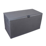 ZUN 120gal 460L Outdoor Garden Plastic Storage Deck Box Chest Tools Cushions Toys Lockable Seat 41782722