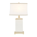 ZUN Rectangular Ceramic Table Lamp B03599269