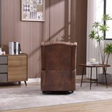 COOLMORE Recliner Chair,360 Degree Swivel Nursery Chair,Glider Chair,Modern Small W1539P151223