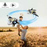 V17 Remote Control Plane 2.4Ghz Foam RC Airplanes Helicopter Quadcopter,Spinning Drone with Cool 42705820