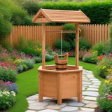 Garden Bed Wooden Wishing Well 14483330
