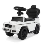 ZUN 3 in 1 Ride on Push Car for Toddlers with Canopy and Storage, White W2181P202872