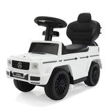 ZUN 3 in 1 Ride on Push Car for Toddlers with Canopy and Storage, White W2181P202872