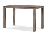 Sora Wood 3-Piece Counter Height Dining Set, Taupe T2574P164803