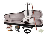 GV102 4/4 Solid Wood EQ Violin Case Bow Violin Strings Shoulder Rest 74959752