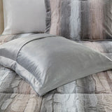 Full/Queen 4PC Faux Fur Comforter Set B03597117