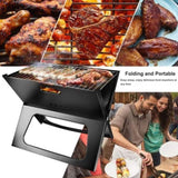 Portable BBQ Barbecue Grill Foldable Charcoal Grill Camping Garden Outdoor Travel 71831036