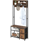 ZUN Hall Tree/Shoe Cabinet/Shoe Storage Cabinet （Prohibited by WalMart） 28303583