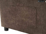 56.9" Loveseat Sofa Pull-out Sofa Bed Sleeper Sofa with a Reversible Backrest Cushion, Side Pockets, N719P208853D