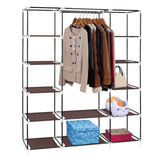 ZUN 69" Portable Clothes Closet Wardrobe Storage Organizer with Non-Woven Fabric Quick and Easy to 84183765