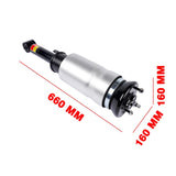 Front Air Suspension Strut Replacement for Land Rover LR3 LR4 Range Rover Sport RNB501580 RNB501180 22644449
