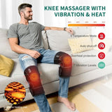 Knee Heating Massager with Vibration, Wireless Heating Pad for Knees, Shoulders and Elbows, Relieves 42487988