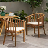 ZUN ALONDRA DINING CHAIR, TEAK 65491.00