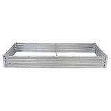 2 Pcs 841ft Galvanized Raised Garden Bed, Metal Outdoor Planter Box, Rectangular Garden Bed for 28680578