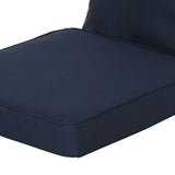 HONOLULU CLUB CHAIR CUSHION SET, BACK CUSHION AND SEAT CUSHION, NAVY, SET OF 2, N775P270231N