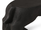 MGO DOG BENCH, Outdoor Bench, Matte Black Black, No Assembly Required 54263708