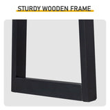 35.8 Inch Solid Wood Console Table for Entryway, Sofa Table Narrow Entryway Table for Hallway, 92527578