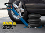 Air Jack, 3 Ton/6600 lbs Triple Bag Jack, Bag Jack Lift Up to 15.75 Inch, 3-5S Fast Lifting 24477871
