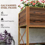 ZUN Garden Bed、 Galvanized Planter 90861932