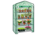 69x49x160cm Black Iron Pipe Pointed Mini Flower Stand With 4 Layers Of Grid, With Zipper Rolling 39728432
