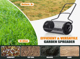 24-Inch Metal Mesh Compost with 2.7 Cu.ft Large Capacity, Heavy-Duty Rustproof Lawn 30767376