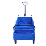 Folding Wagon Garden Shopping Beach Cart W22778747