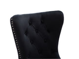Erica with stainless steel Legs Black 808857623171
