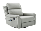 Modern Manual Recliner Swivel Rocking Recliner Massage Recliner Chair with 8-Point Massage with N763P399629E