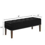 Tufted Bench with Storage W2186P262476