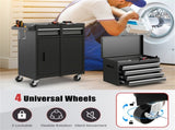 Rolling Tool Chest with 5 Sliding Lockable Drawers 92891956