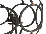 4 - Light Metal Chandelier, Hanging Light Fixture with Adjustable Chain for Kitchen Dining Room W2078138925