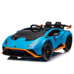 ZUN Lamborghini Huracan Sto 24V Kids Electric Ride-On Drift Car: Speeds 1.86-5.59 MPH, Ages 3-8, Foam W1578P210769