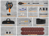 Drywall Sander with Vacuum Dust Collection, 6 Variable Speed Foldable Telescopic Electric Wall 00800268