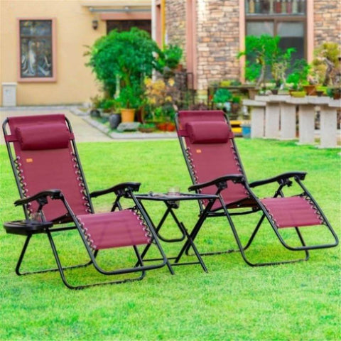 ZUN Folding Lounge Chairs / beach chair （Prohibited by WalMart） 38326107