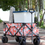 Utility Park Garden Cart Tool Customized Color Folding Camping Trolley Outdoor Picnic Beach Wagon, W321P297095