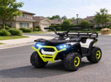 12V Kids 4-Wheeler ATV Quad, Ride-On Quad with Spring Suspension, LED Lights & Music USB 57249819