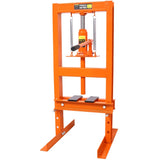 6 Ton Hydraulic Press, Benchtop Hydraulic Shop Press, H-Frame Garage Floor Press with Press Plates, 82062720